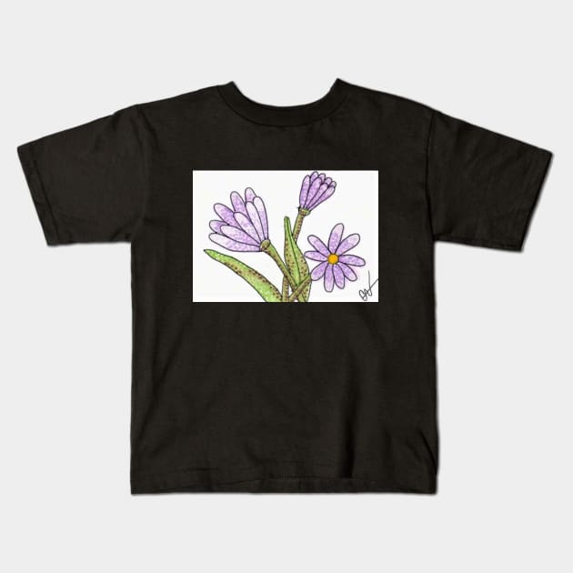 Lazy Daisy Kids T-Shirt by CAutumnTrapp